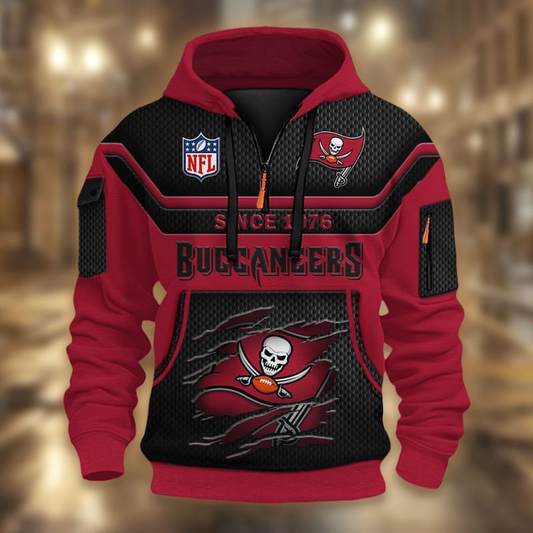 NFL x TBB Multicolor Zip Hoodie Shirt DDT CTND