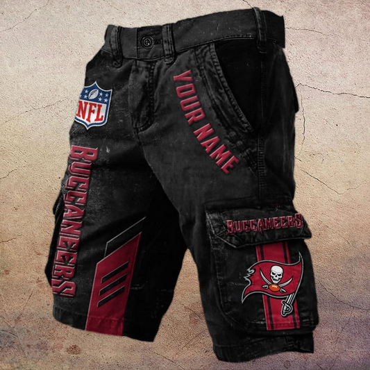 NFL x TBB Personalized Cargo Shorts V1 NAK