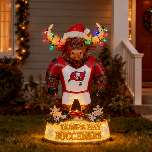 NFL x TBB Spirit Yak Christmas LED Statue V1 NAK