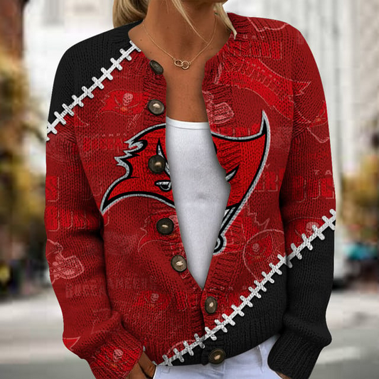 NFL x TBB Women cardigan sweater V1 NAK TXP