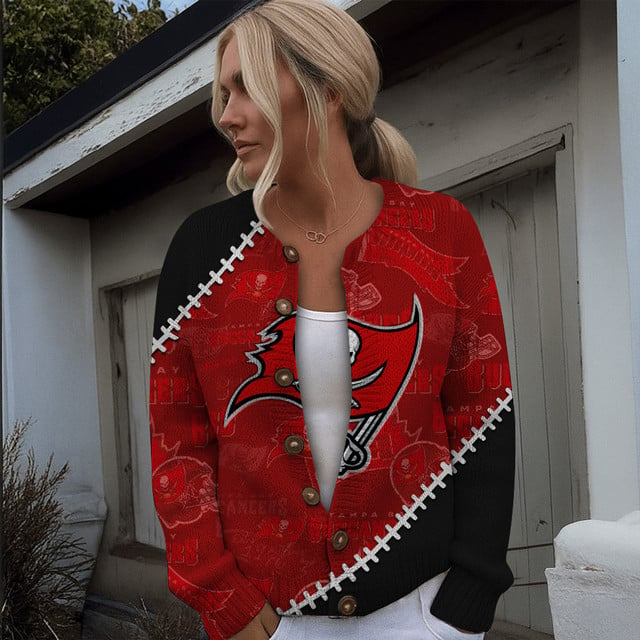 NFL x TBB Women cardigan sweater V1 NAK TXP