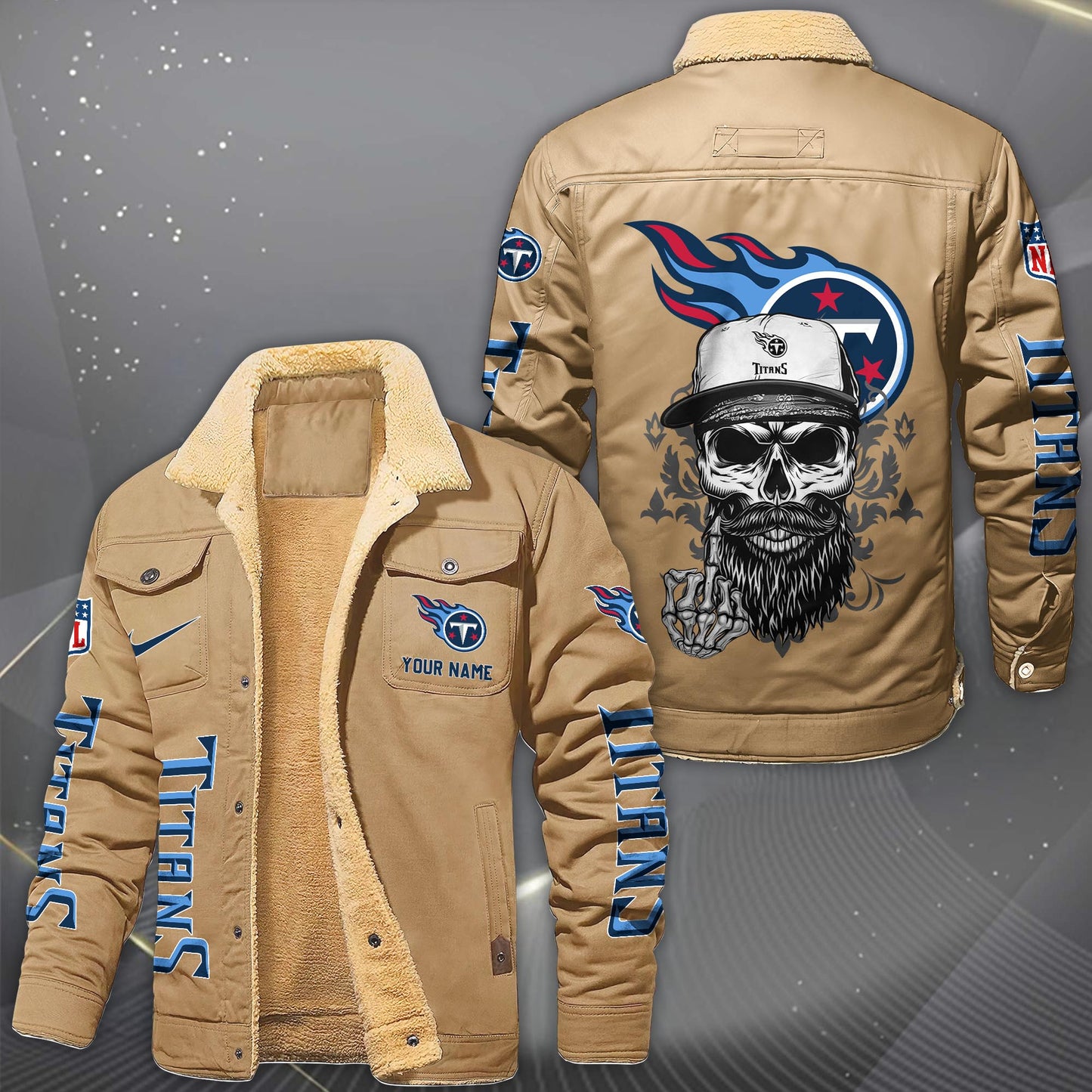 NFL x TEN Fleece Lined Cargo Jacket HLP