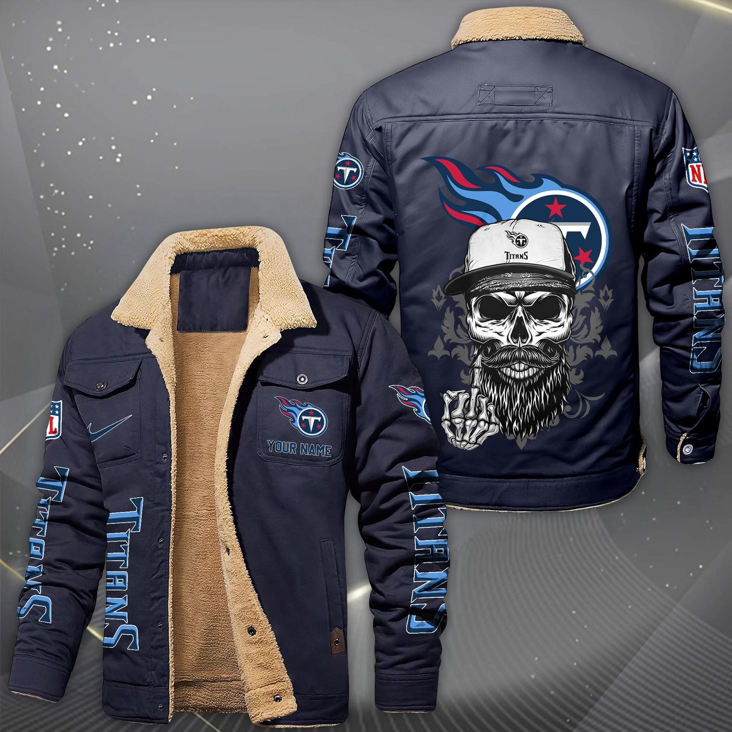 NFL x TEN Fleece Lined Cargo Jacket HLP