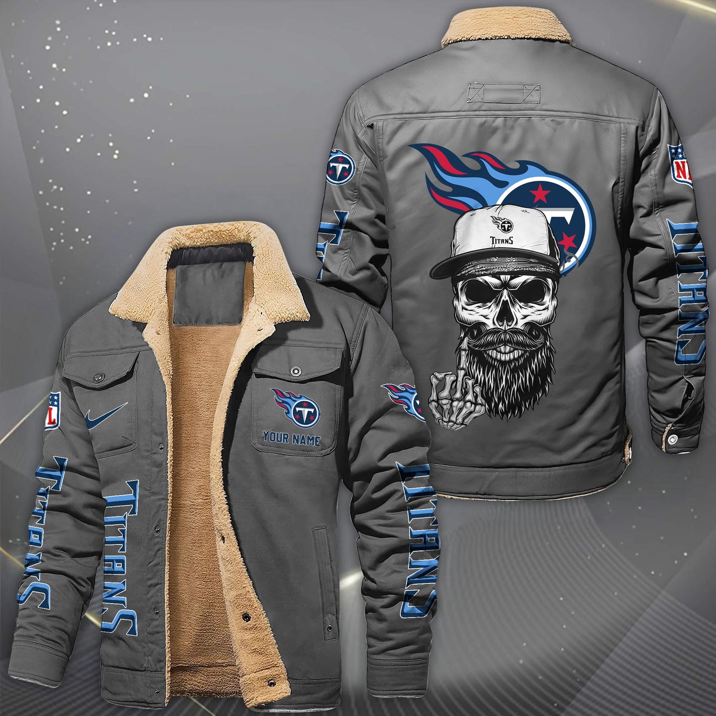 NFL x TEN Fleece Lined Cargo Jacket HLP