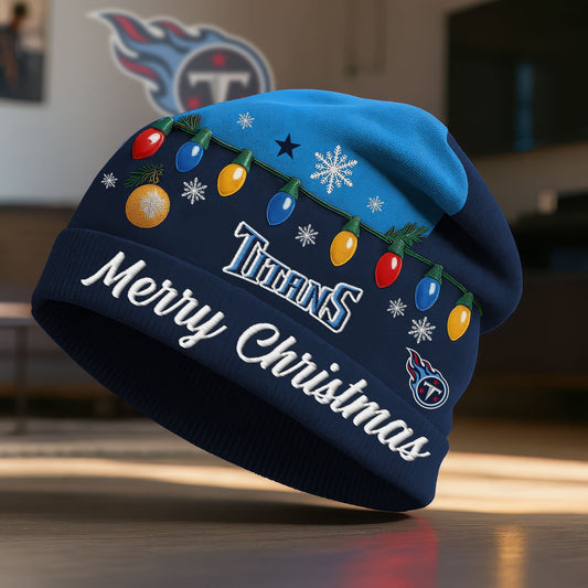 NFL x TEN Merry Christmas Beanie Hat HLP