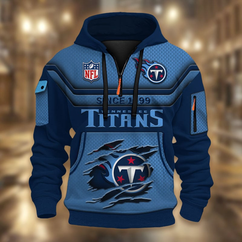 NFL x TT Multicolor Zip Hoodie Shirt DDT CTND