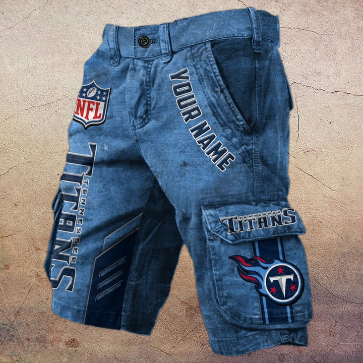 NFL x TT Personalized Cargo Shorts V1 NAK