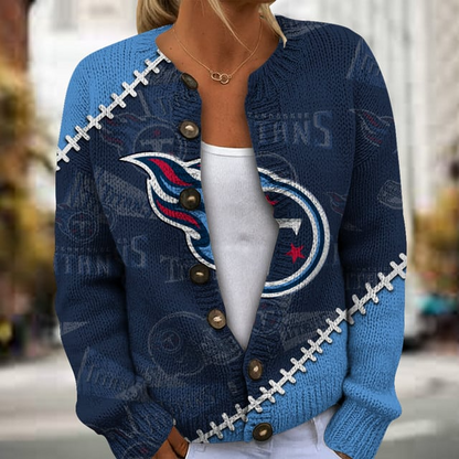 NFL x TT Women cardigan sweater V1 NAK TXP
