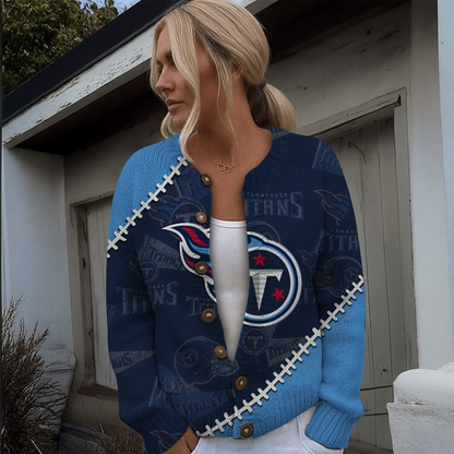 NFL x TT Women cardigan sweater V1 NAK TXP