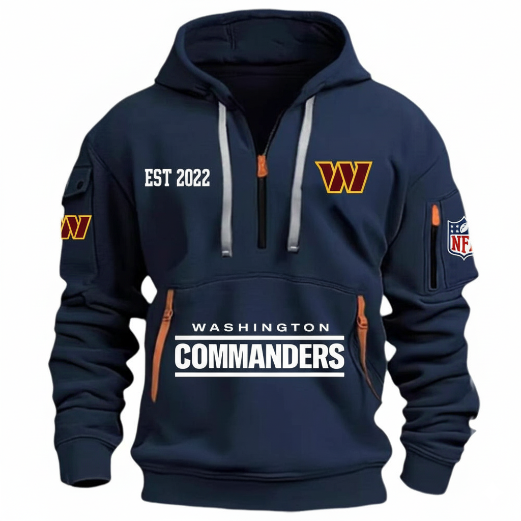 NFL x WAS EST 2022 HOODIE HALF ZIPPER HLP