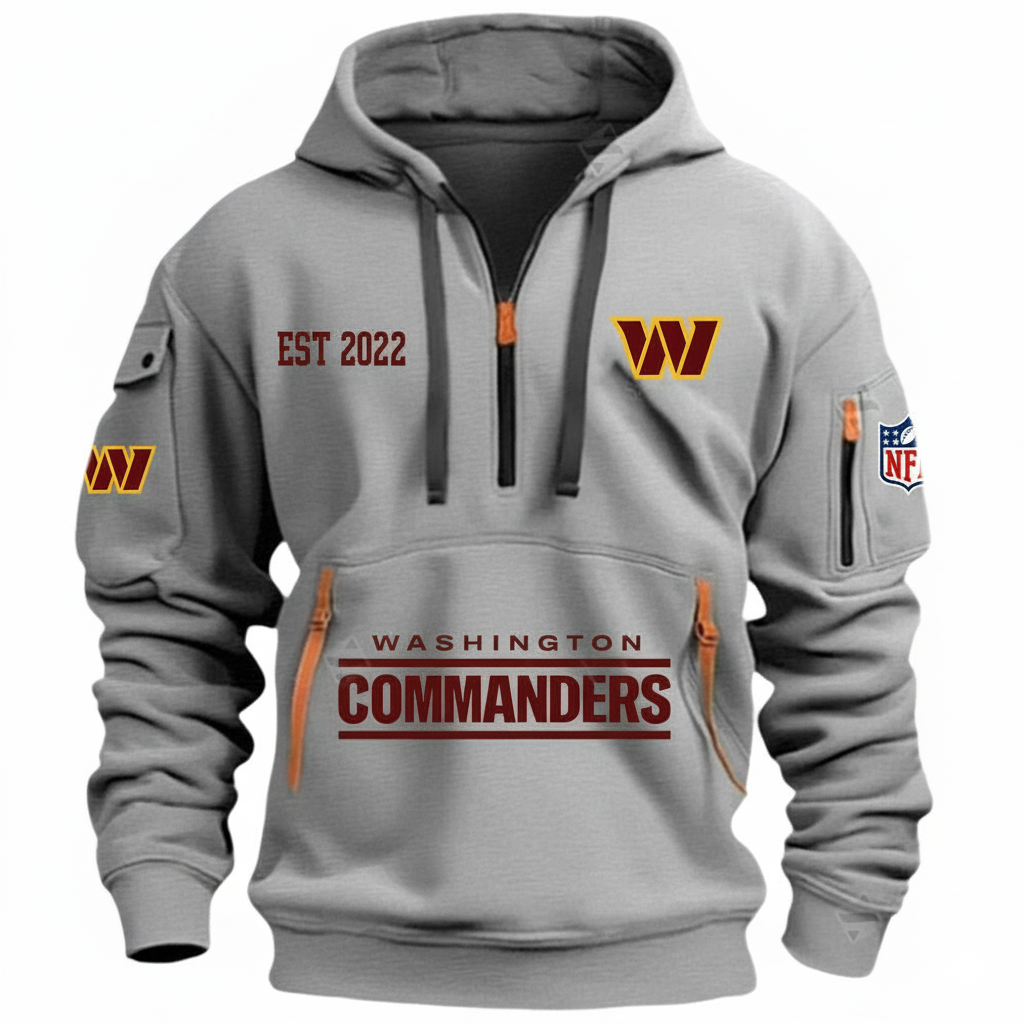 NFL x WAS EST 2022 HOODIE HALF ZIPPER HLP