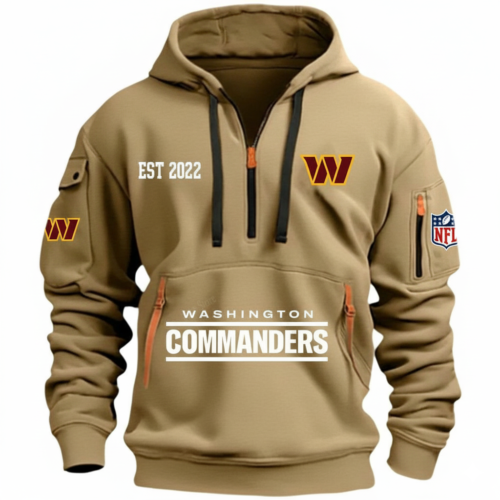 NFL x WAS EST 2022 HOODIE HALF ZIPPER HLP