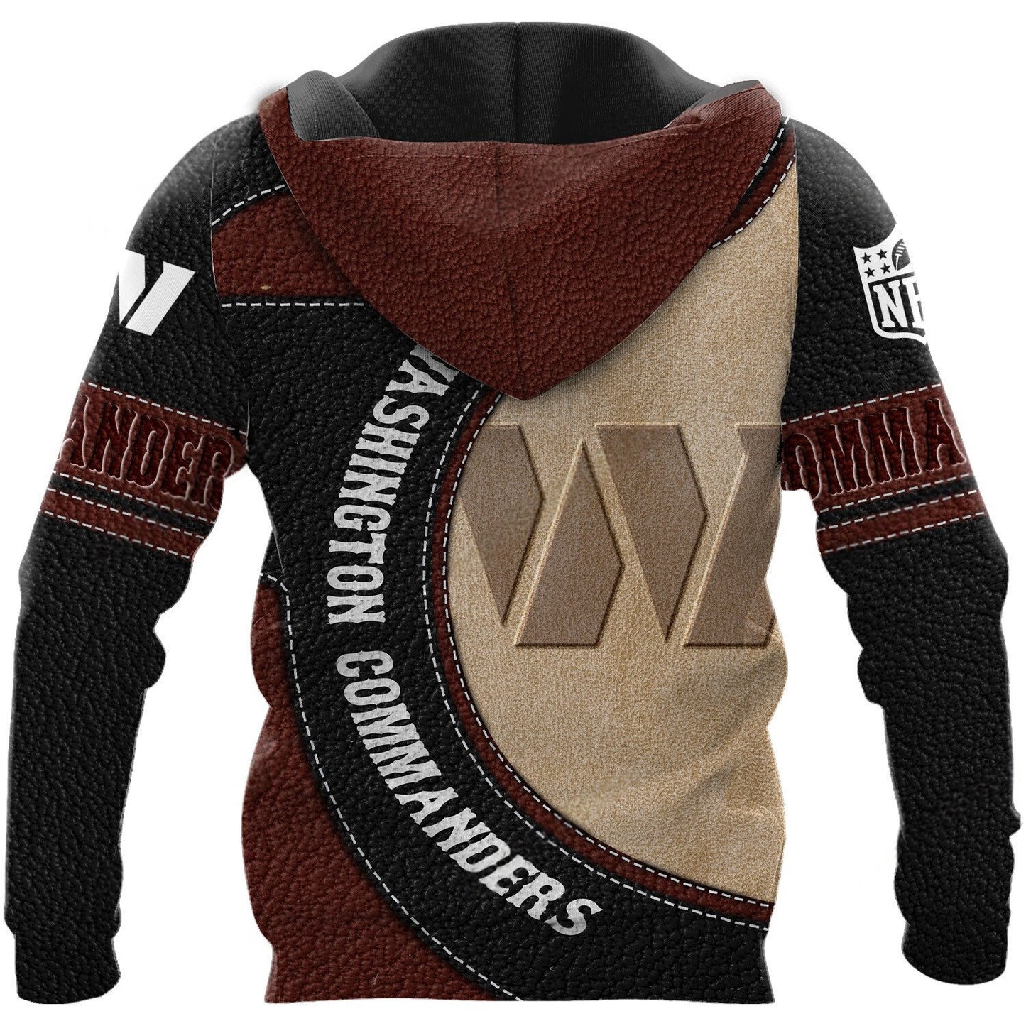 NFL x WAS Leather Pride Personalized Hoodie HLP