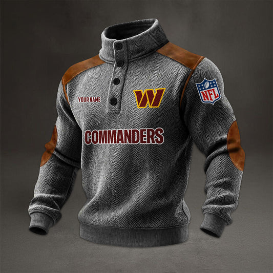 NFL x WAS Men stand-up collar sweatshirt V1 NAK NHM