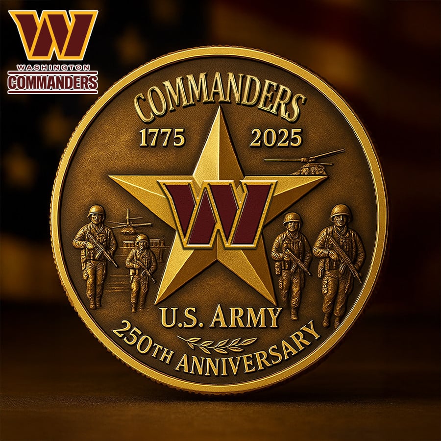NFL X WAS Premium U.S Army Anniversary Coin HLP