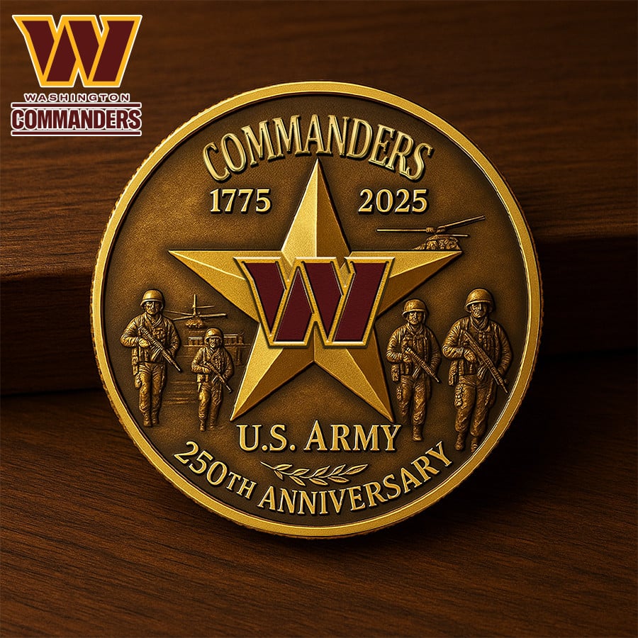 NFL X WAS Premium U.S Army Anniversary Coin HLP