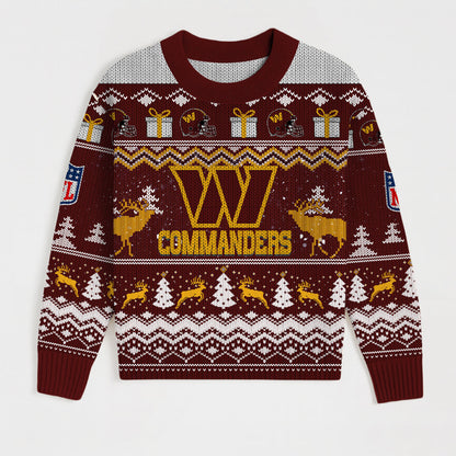 NFL x WAS Touchdown Holiday Sweatshirt & Shorts Set HLP 251025