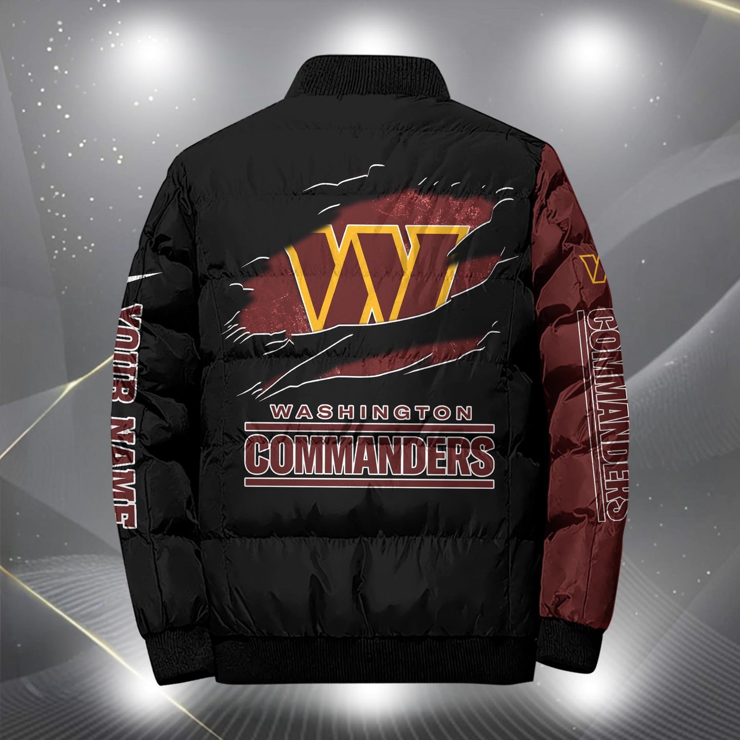 NFL x WAS V1 Personalized Puffer Jacket HLP