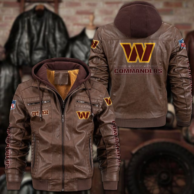 NFL x WC Leather jacket V1 NAK