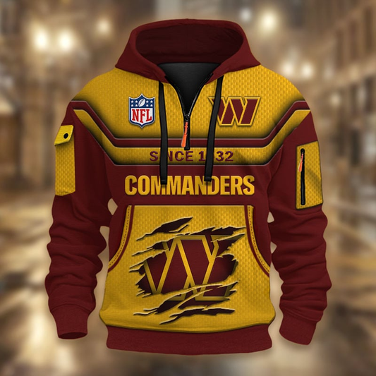 NFL x WC Multicolor Zip Hoodie Shirt DDT CTND