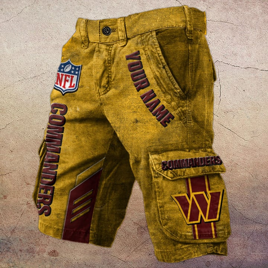 NFL x WC Personalized Cargo Shorts V1 NAK