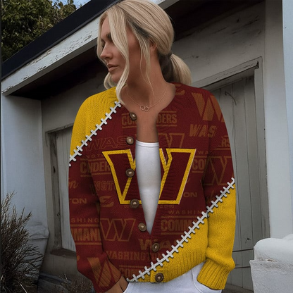 NFL x WC Women cardigan sweater V1 NAK TXP