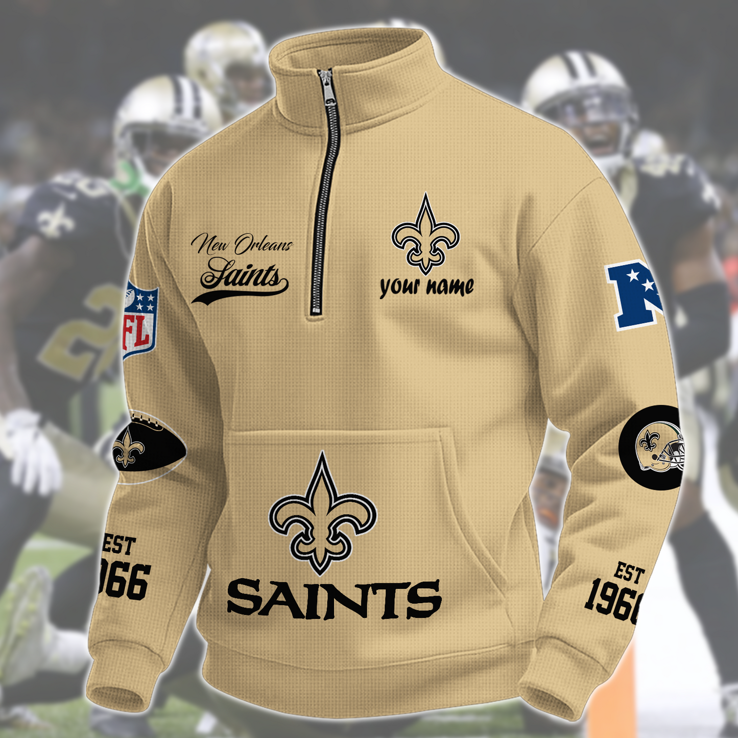 NO  x NFL Quarter-Zip Sweatshirt DatND DVT