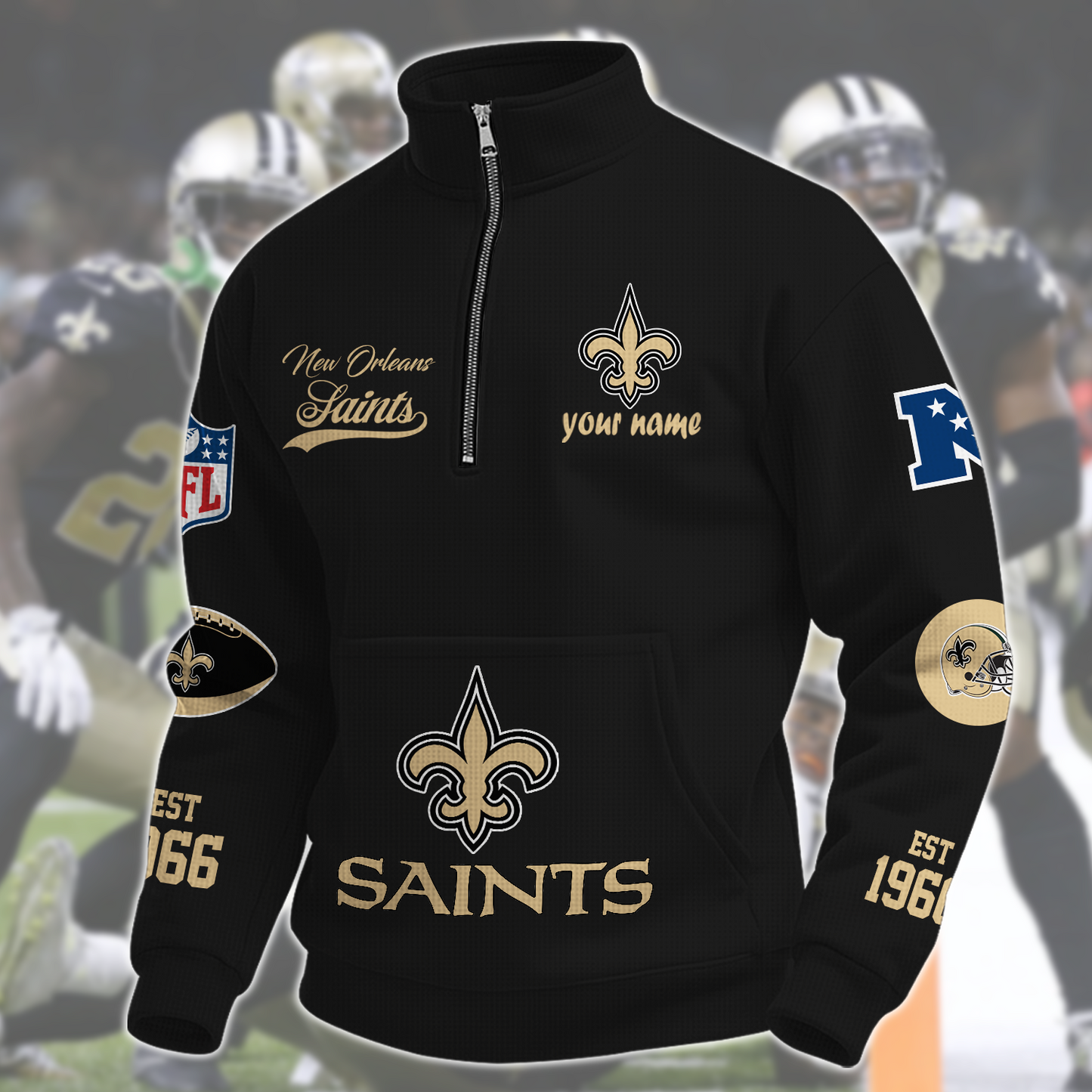 NO  x NFL Quarter-Zip Sweatshirt DatND DVT