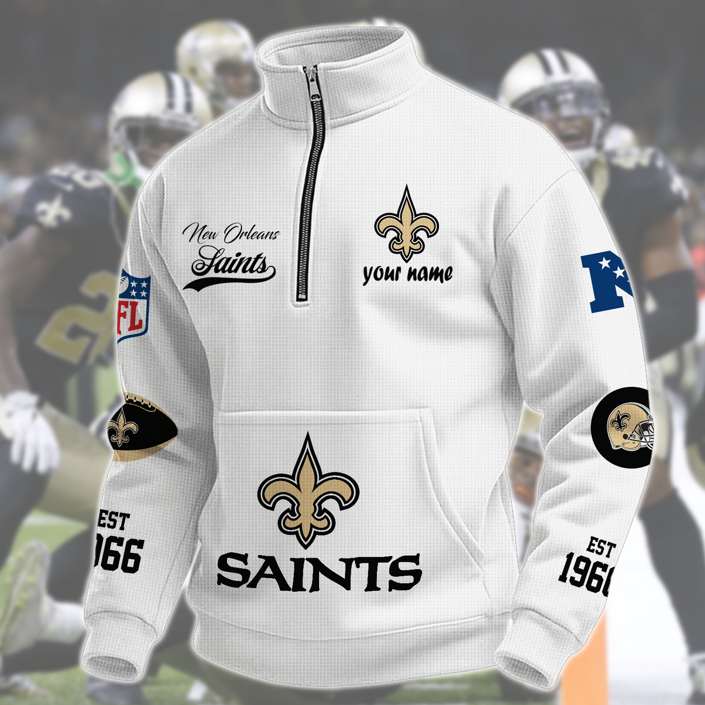 NO  x NFL Quarter-Zip Sweatshirt DatND DVT