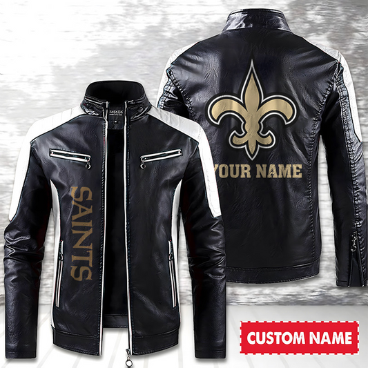 NO American Football Men Leather Jacket Custom Any Name Gifts DatND DVT
