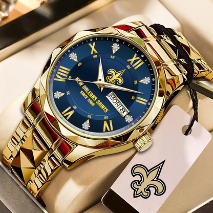 NO x NFL Alloy Luxury Quartz Watch DATND TANTD