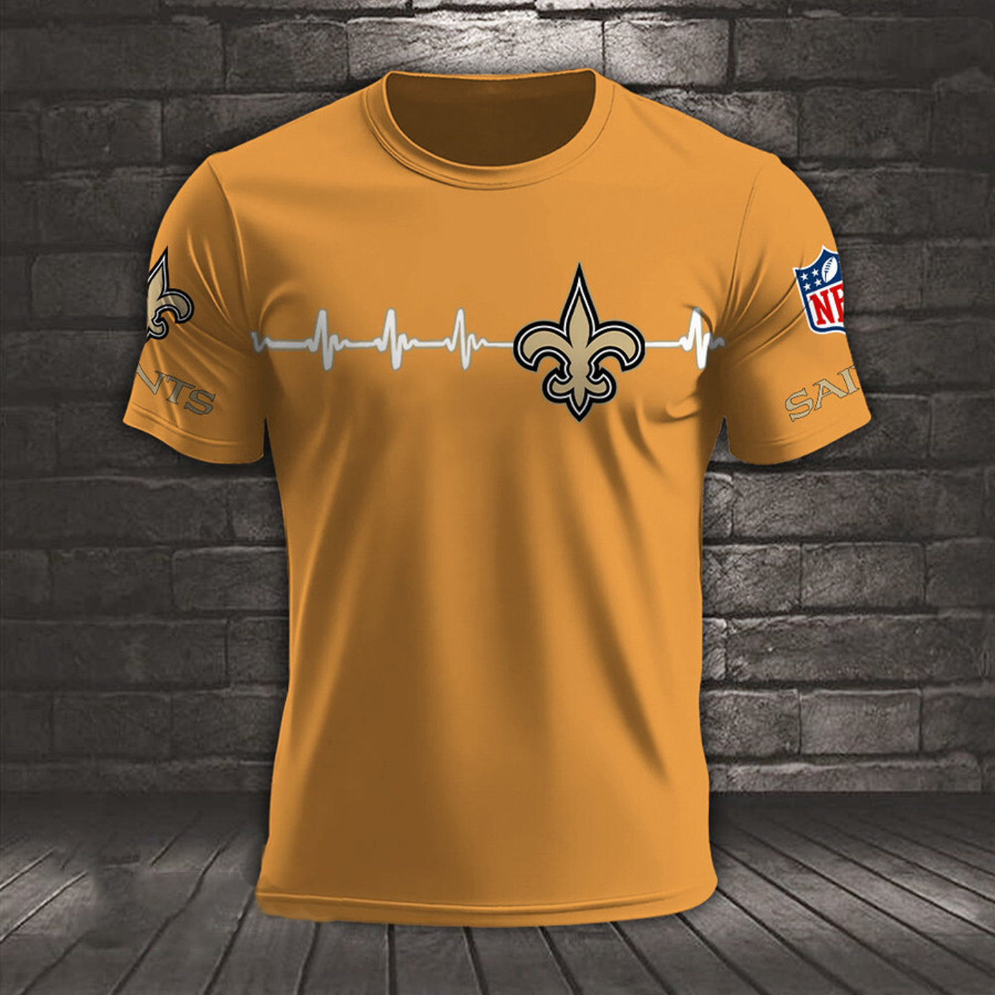 NO x NFL Heart Rate Map Special 3D Shirt DatND ThuongNH