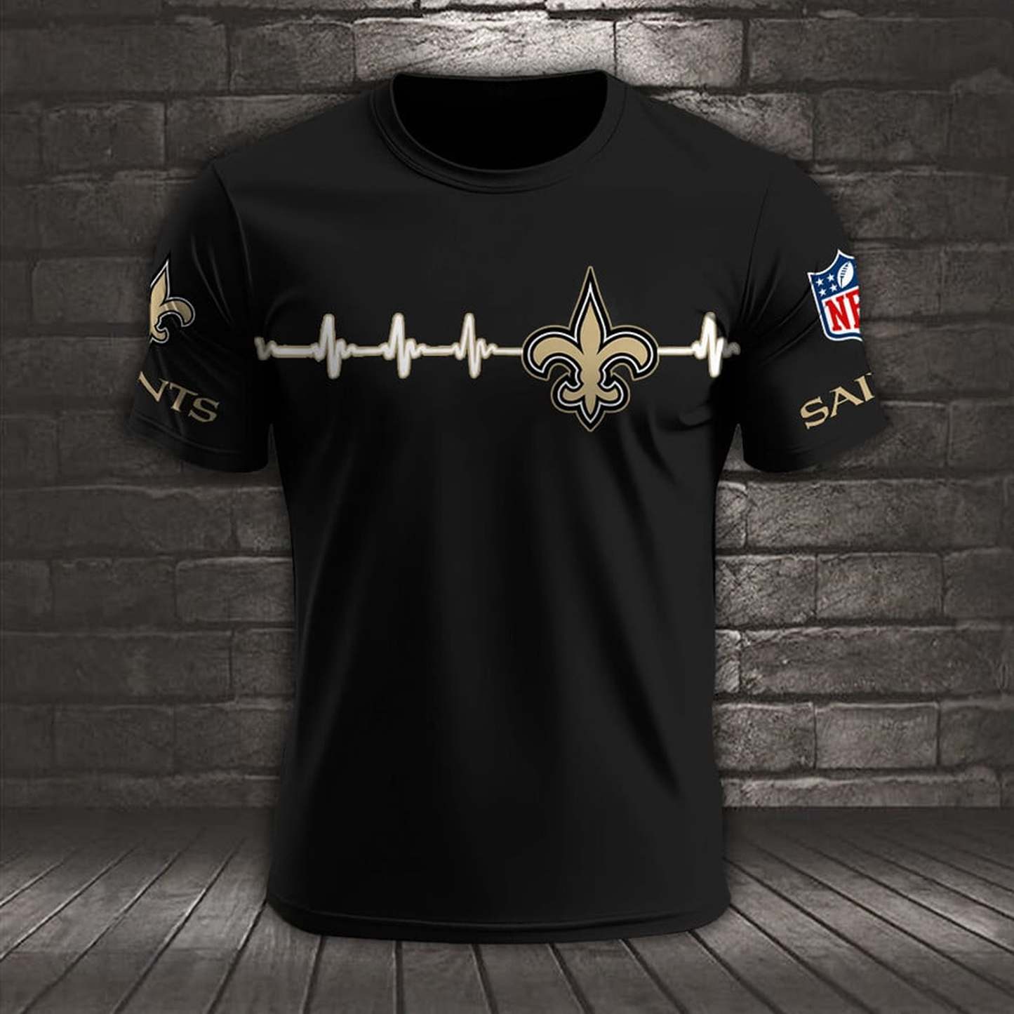 NO x NFL Heart Rate Map Special 3D Shirt DatND ThuongNH