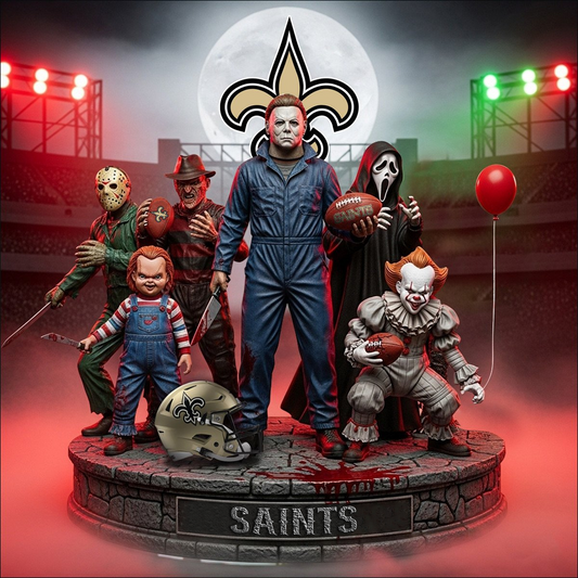NO x NFL Personalized Acrylic Block Plaque Halloween