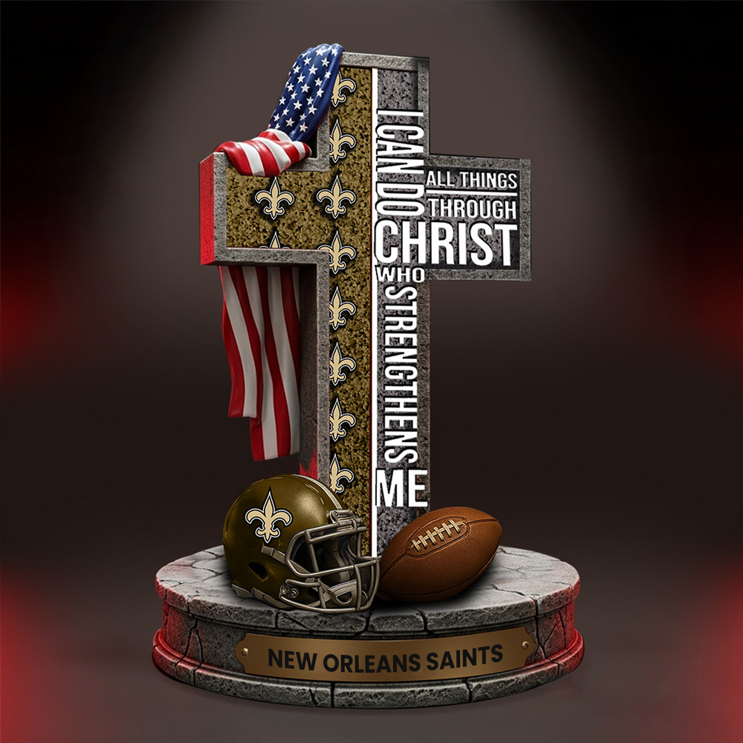 NO x NFL Premium Acrylic Block DATND TANTD
