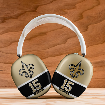 NO x NFL Special Airpod Max Case Cover Personalized DATND TANTD
