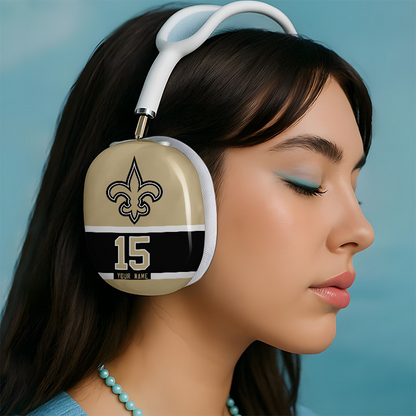 NO x NFL Special Airpod Max Case Cover Personalized DATND TANTD
