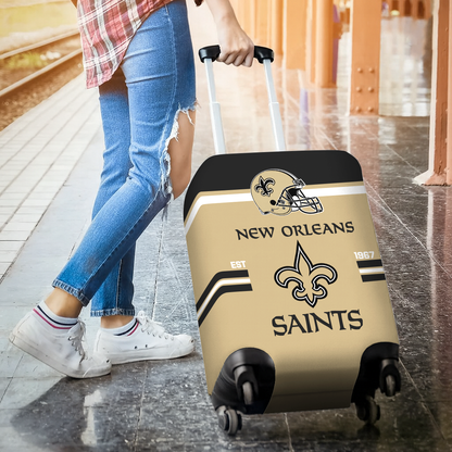 NOS NFL Luggage Cover Suitcase Protector DDT NTL