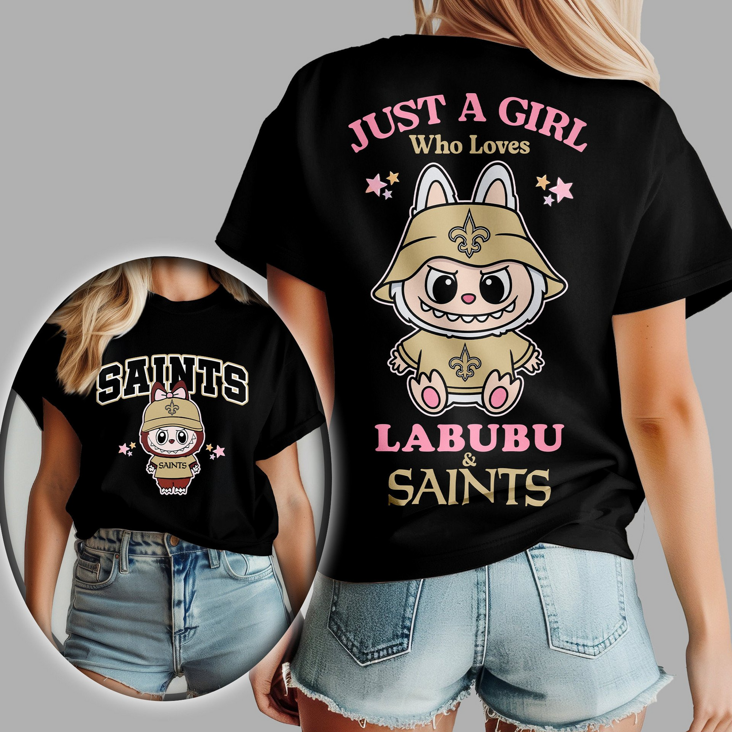 NOS Premium Labubu Women Shirt DDT TTV