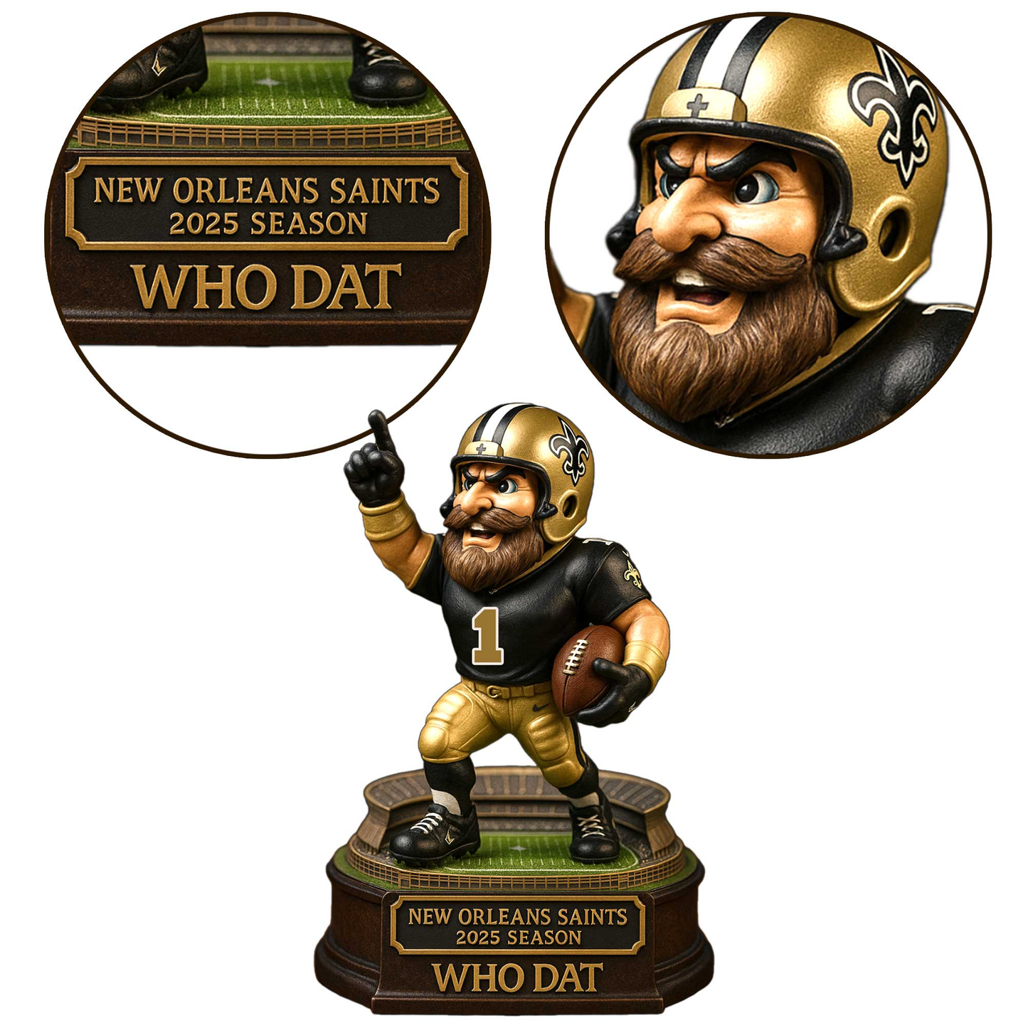 NOS Premium Mascot Acrylic Plaque DDT CTND