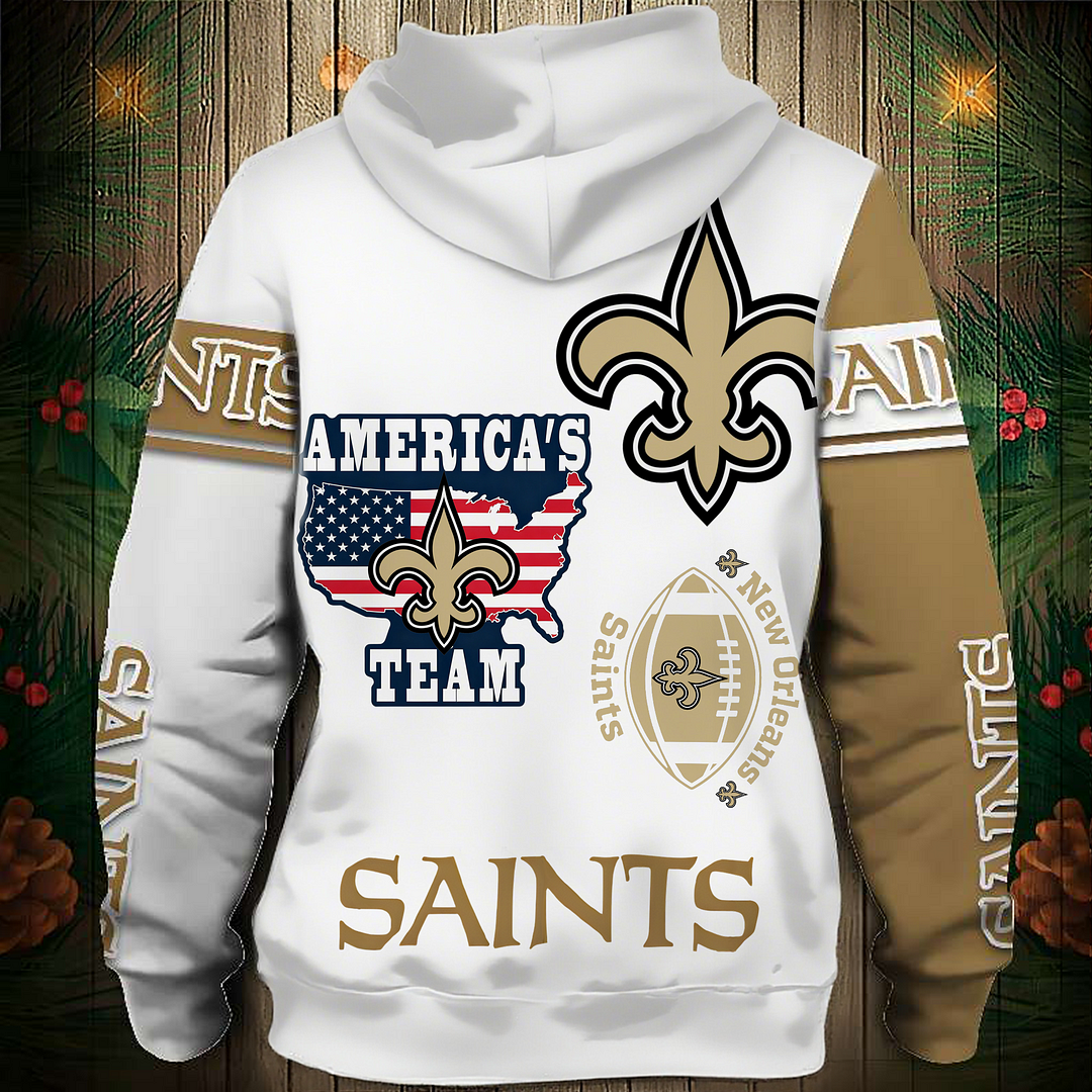 NOS Premium NFL V3 3D Graphic Hoodie DDT NTL