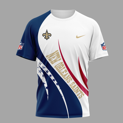 NOS Premium NFL Raised By Immigrants 3D Shirt DDT NTL