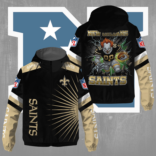 NOS x NFL Pennywise 3D Windbreaker Jacket DDT CTND