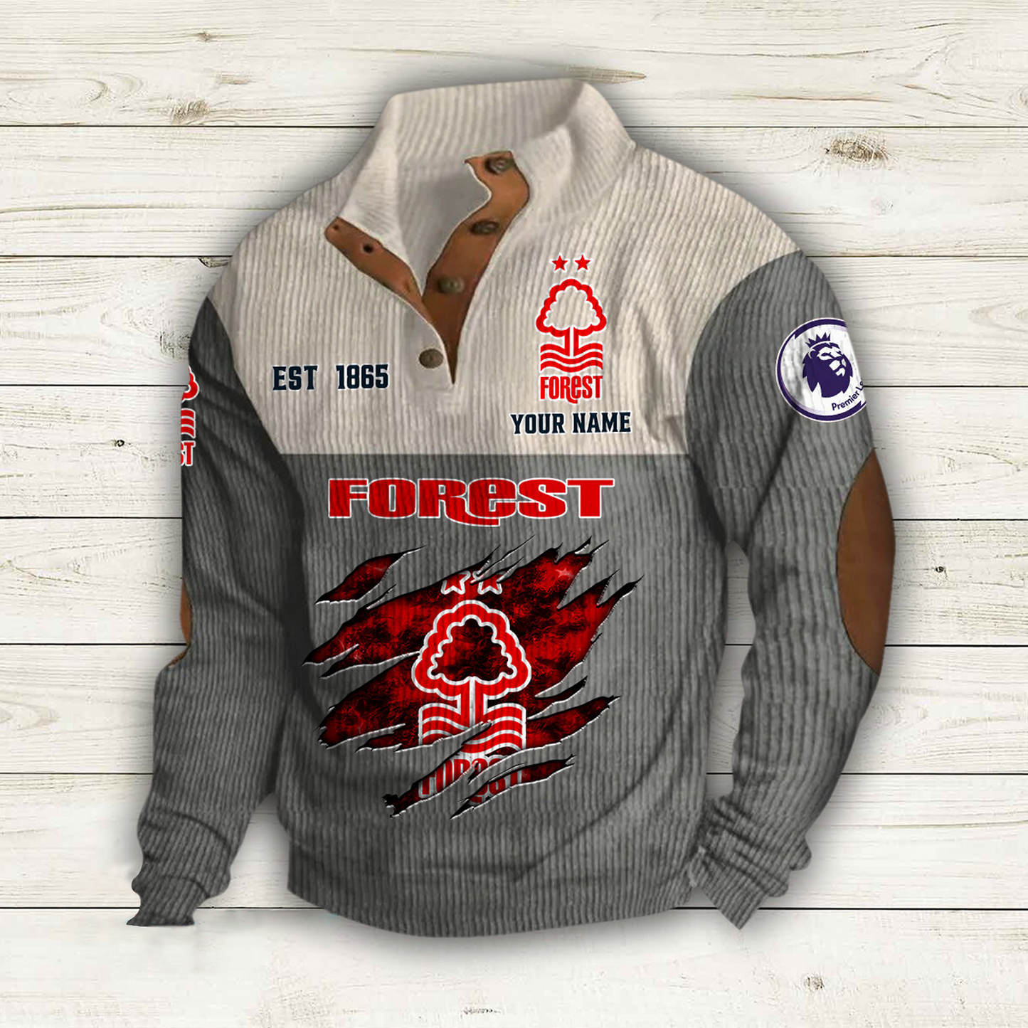 NOT  x EPL Double Breasted Stand Collar Hoodies DATND TANTD