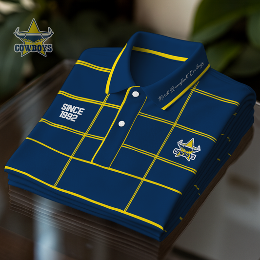 NQC Premium NRL Polo Shirt DDT NTL