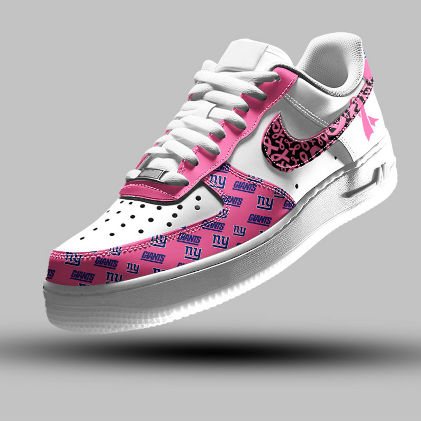 NYG Man Low Top Shoes x Breast Cancer Awareness DatND DVT
