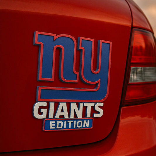 NYG Premium 3D Car Name Badge DDT TTV