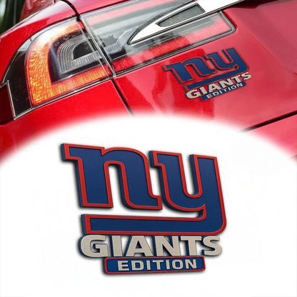 NYG Premium 3D Car Name Badge DDT TTV