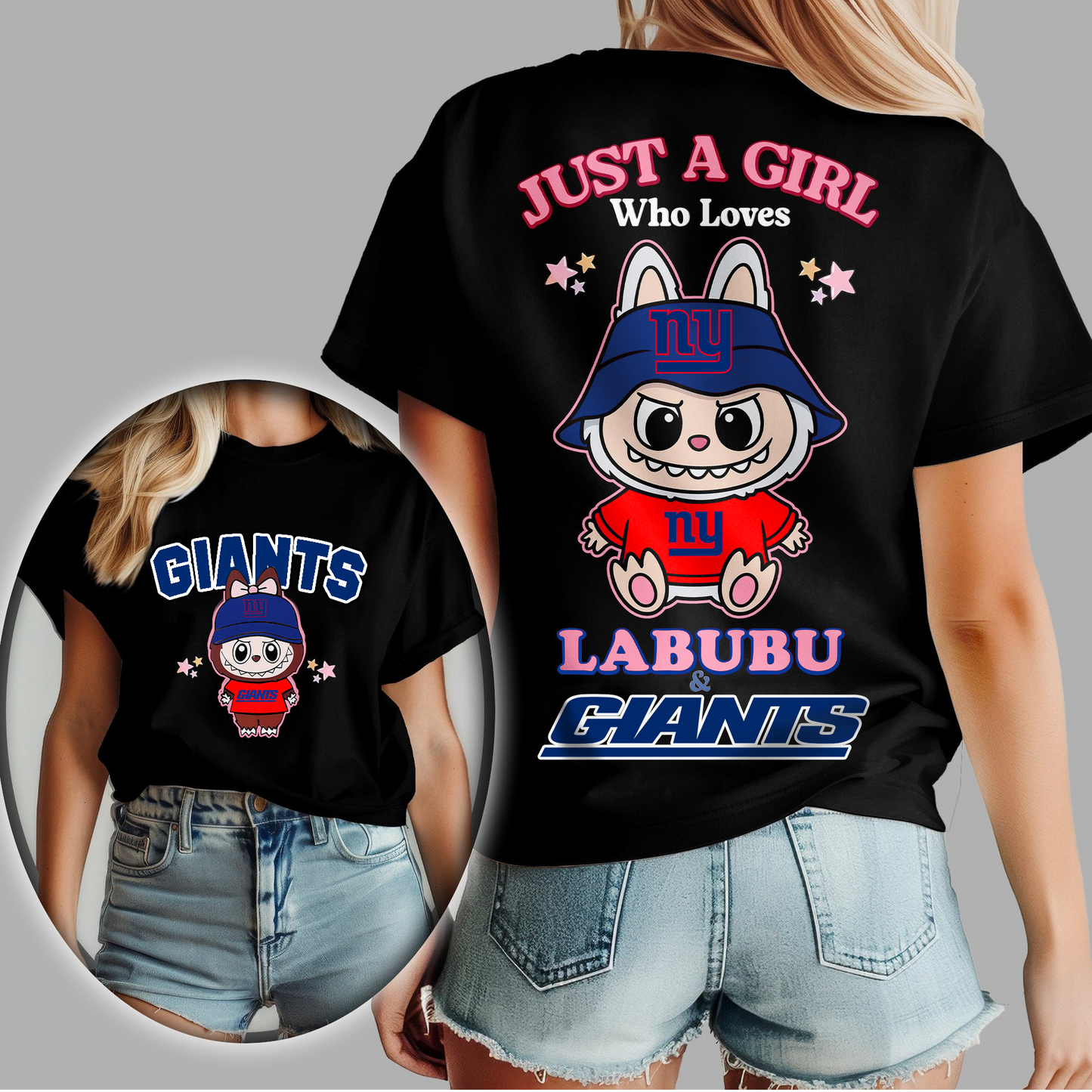 NYG Premium Labubu Women Shirt DDT TTV