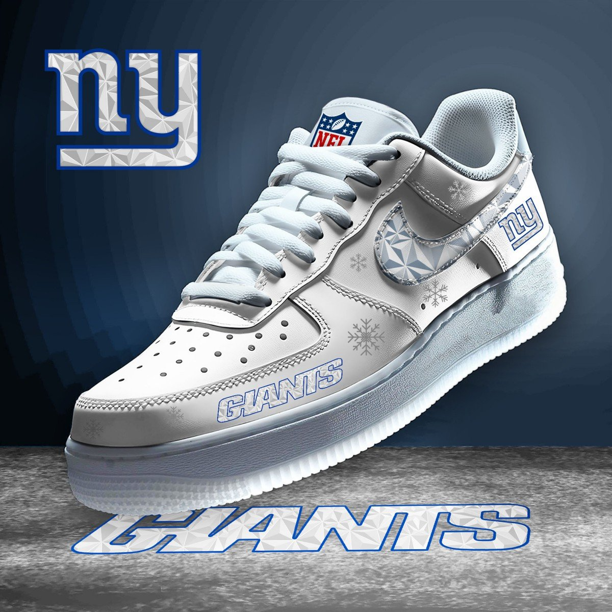 NYG Premium NFL Air Force 1 DDT CTND